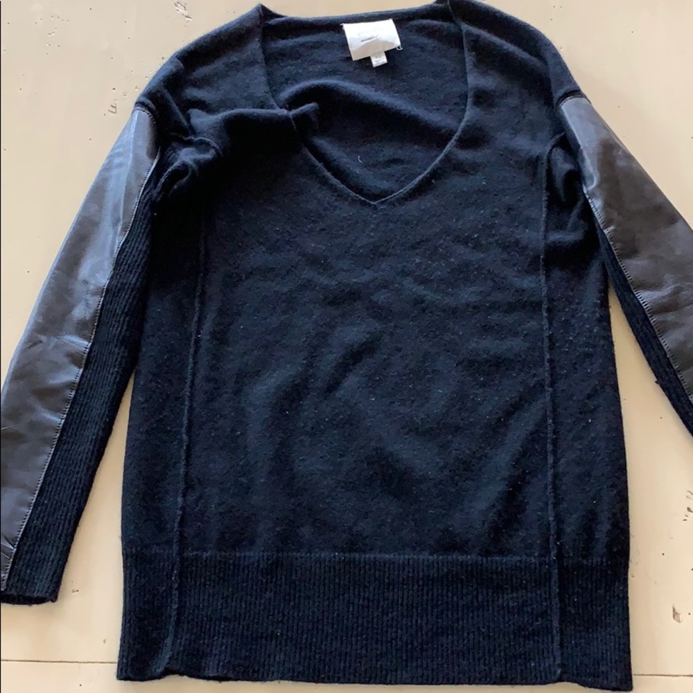 Black sweater.